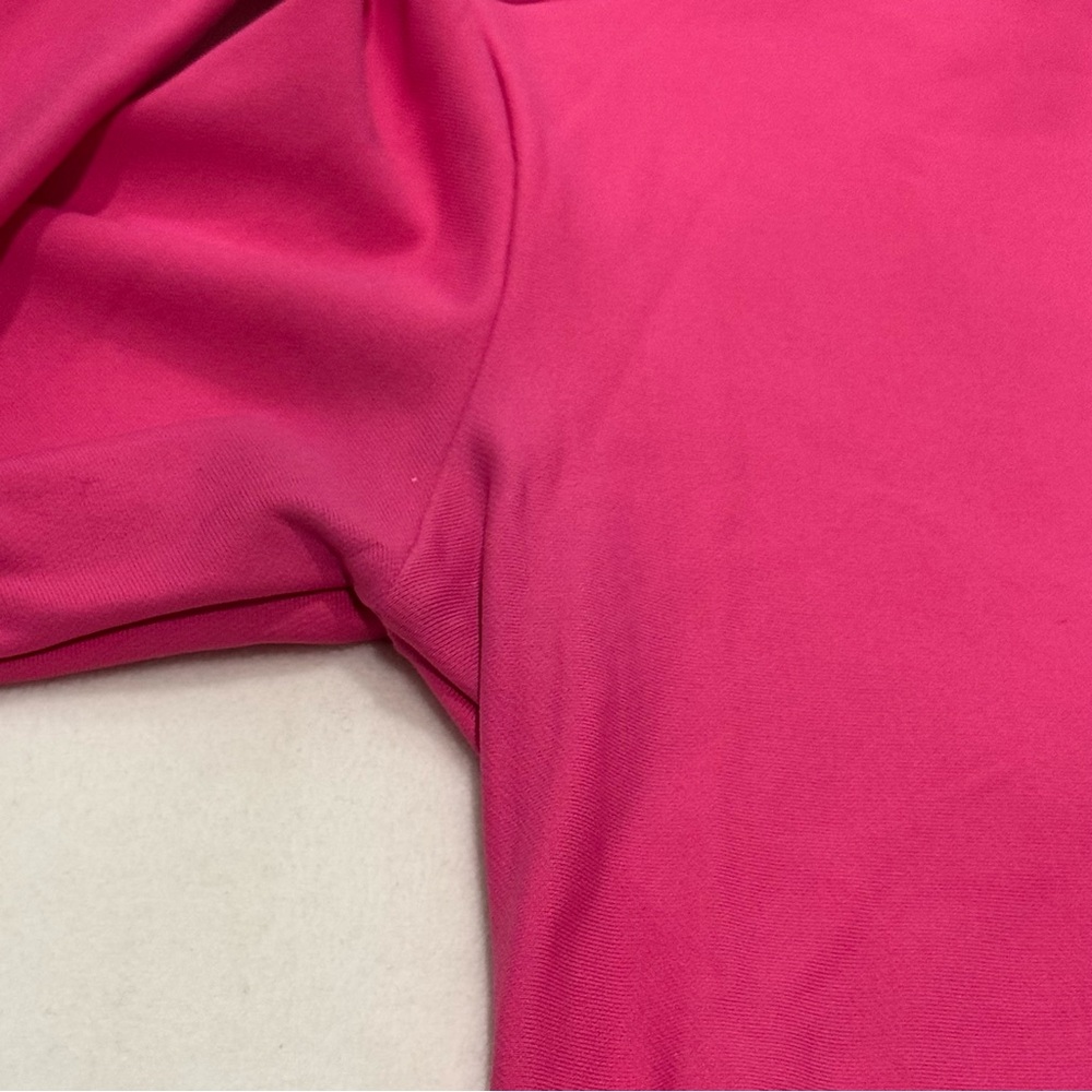 Under Armour Hot Pink Long Sleeve Mock Neck Top - Picture 5 of 6